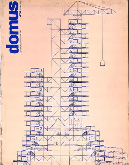 Domus  476/ Luglio 1969 - copertina