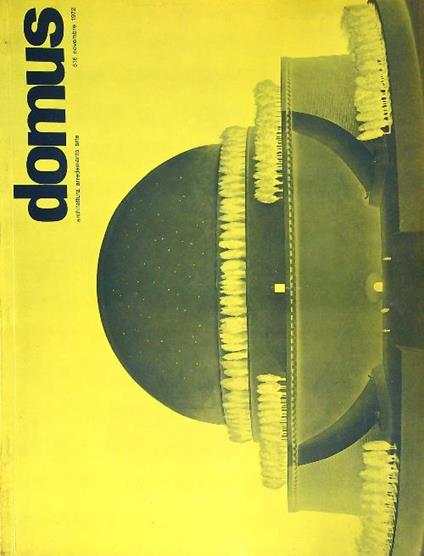 Domus  516/ novembre 1972 - copertina
