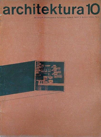 Architektura 10/1972 - copertina