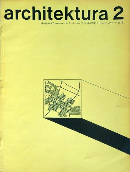 Architektura 2/1972 - copertina