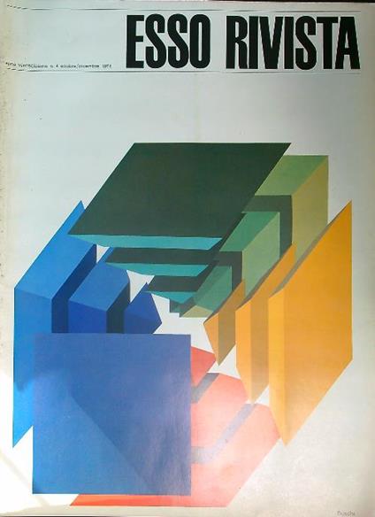 Esso Rivista 4/1974 - copertina