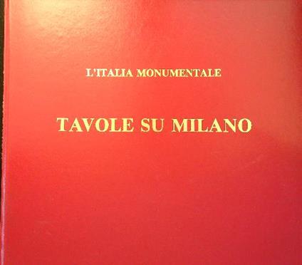 Tavole su Milano - Lia Gandolfi - copertina
