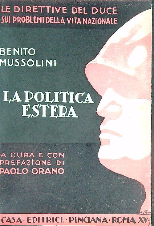 La  politica estera - copertina