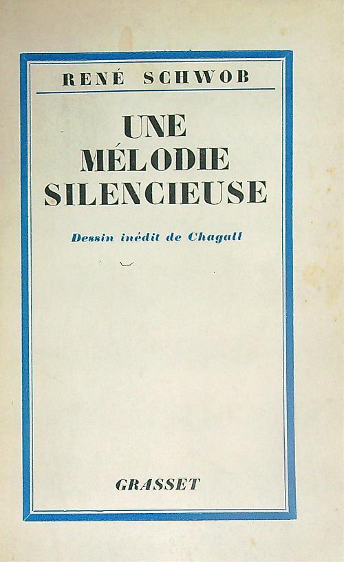 Une melodie silencieuse