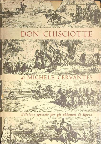 Don Chisciotte della Mancia - Miguel De Cervantes - copertina