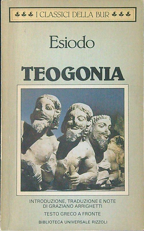 Teogonia - Esiodo - copertina