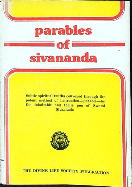 Parables of Sivananda - copertina