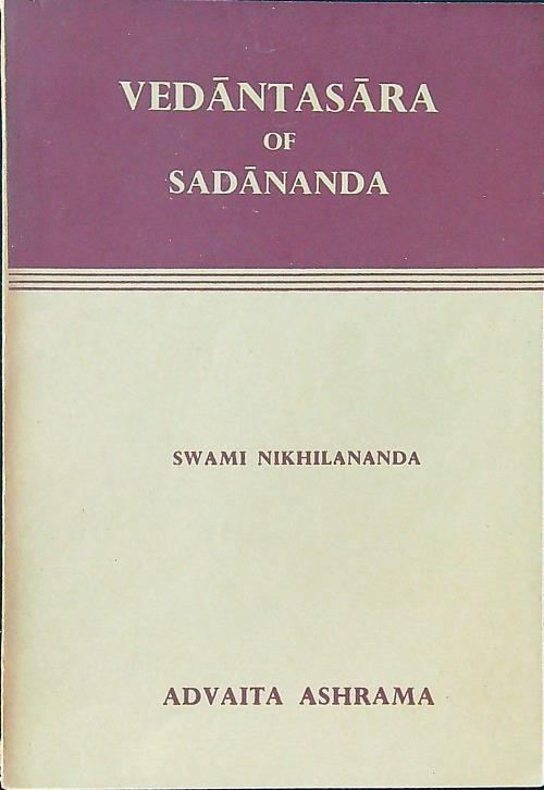 Vedantasara of Sadananda