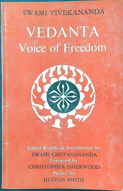 Vedanta. Voice of Freedom - Swami Vivekananda - copertina