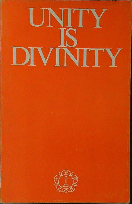 Unity is Divinity - Sai Baba - copertina