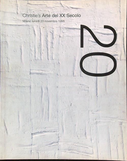 Arte del XX secolo 23 novembre 1998