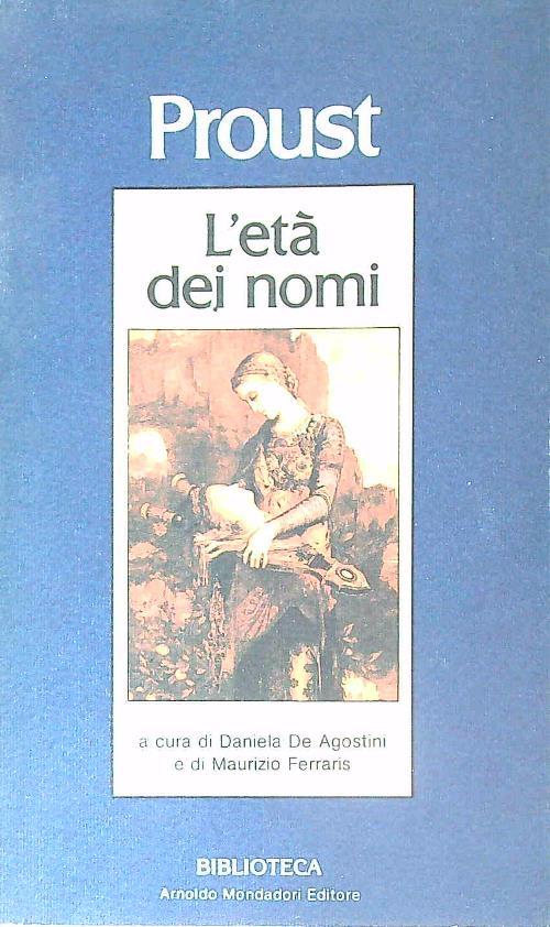 L' eta' dei nomi
