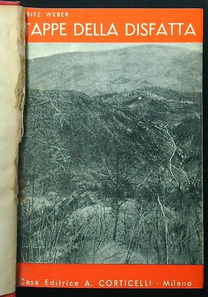 Tappe della disfattatta - Fritz Weber - copertina