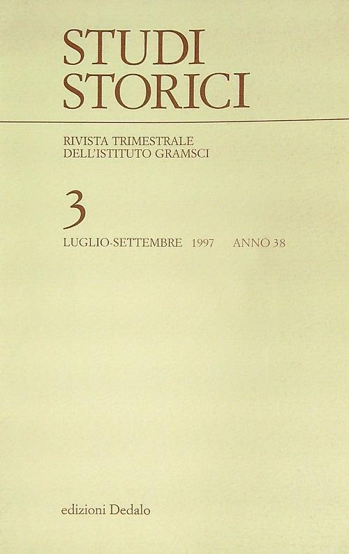 Studi storici 3/1997 - copertina