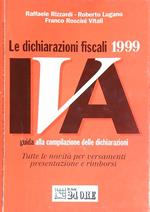 Le dichiarazioni fiscali 1999 IVA