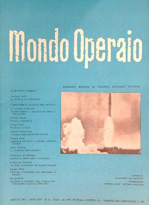 Mondo Operaio 4/1961