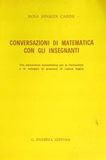 Conversazioni di Matematica con gli Insegnanti