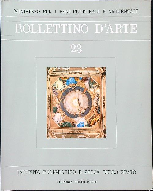 Bollettino d'arte 1984/23