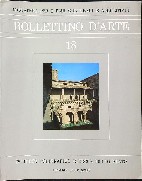 Bollettino d'arte 1983/18 - copertina