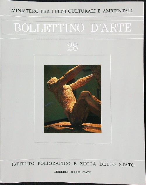 Bolletino d'arte 1984/28 - copertina