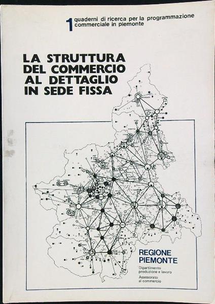 La struttura del commercio al dettaglio in sede fissa - copertina