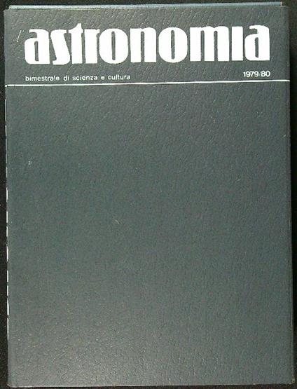 L' astronomia annata 1979-80 6vv - copertina