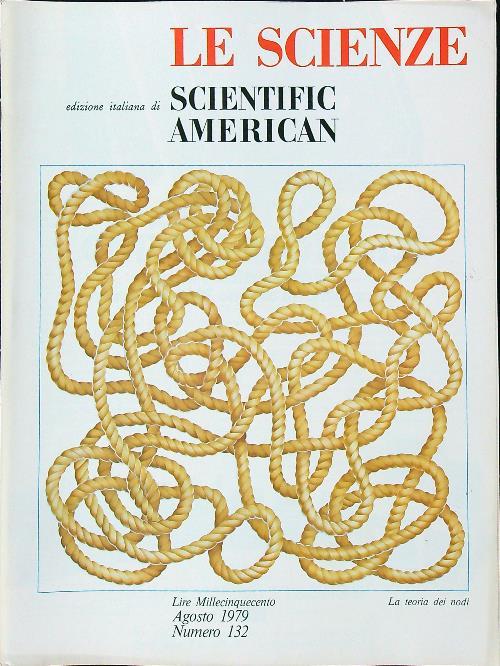 Le scienze 132/agosto 1979 - copertina