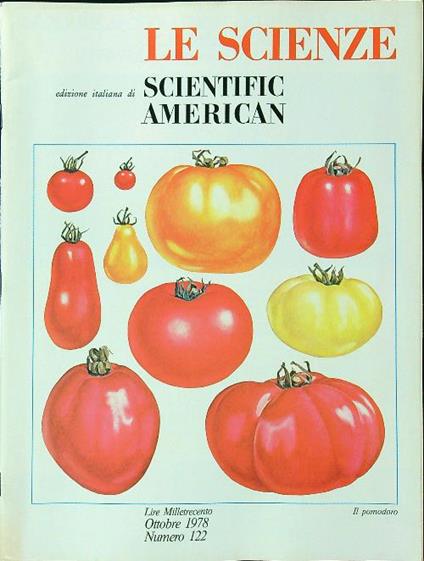 Le scienze 122/ottobre 1978 - copertina