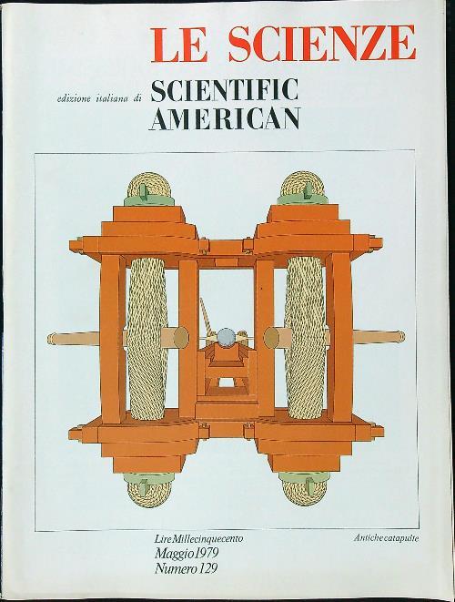Le scienze 129/maggio 1979 - copertina