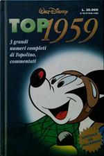 Top 1959. 3 grandi numeri completi di Topolino, commentati
