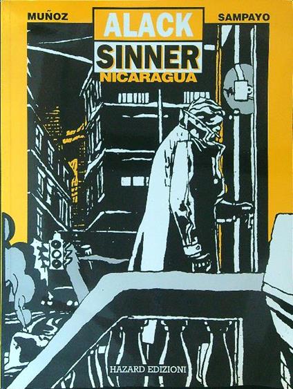 Alack Sinner Nicaragua - Munoz - copertina