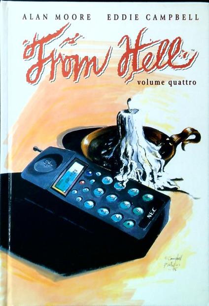 From Hell - Volume quattro - Alan Moore - copertina