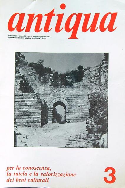 Antiqua 3/1982 - copertina