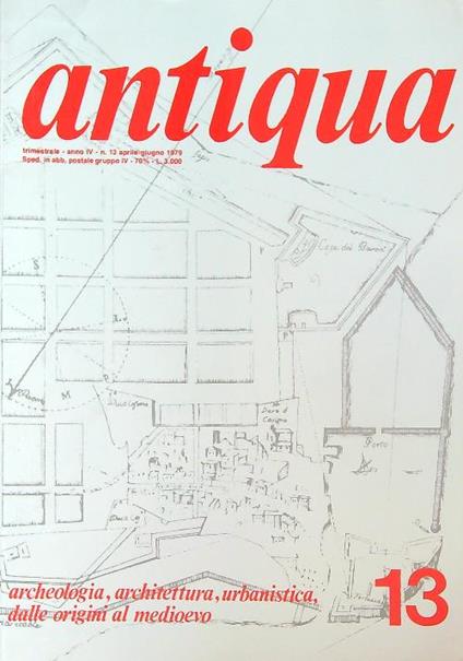 Antiqua 13/1979 - copertina