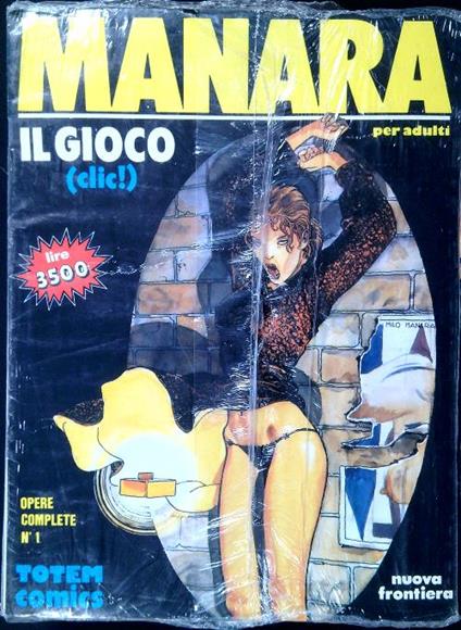 Opere Complete - Dalla N. 1 alla N. 21 - Milo Manara - copertina