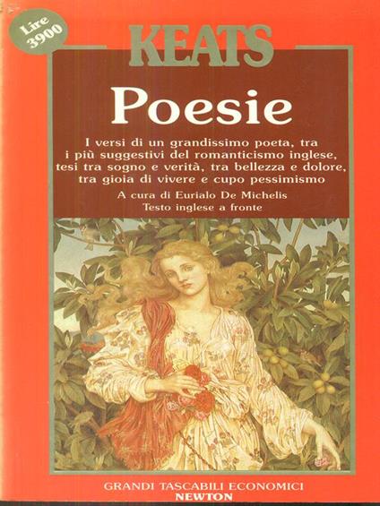 Poesie - John Keats - copertina