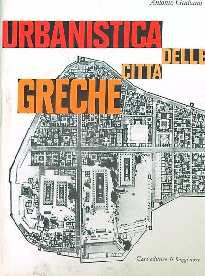 Urbanistica delle città greche - Antonio Giuliano - copertina