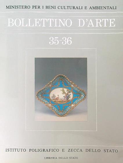 Bollettino d'Arte 35-36 - copertina
