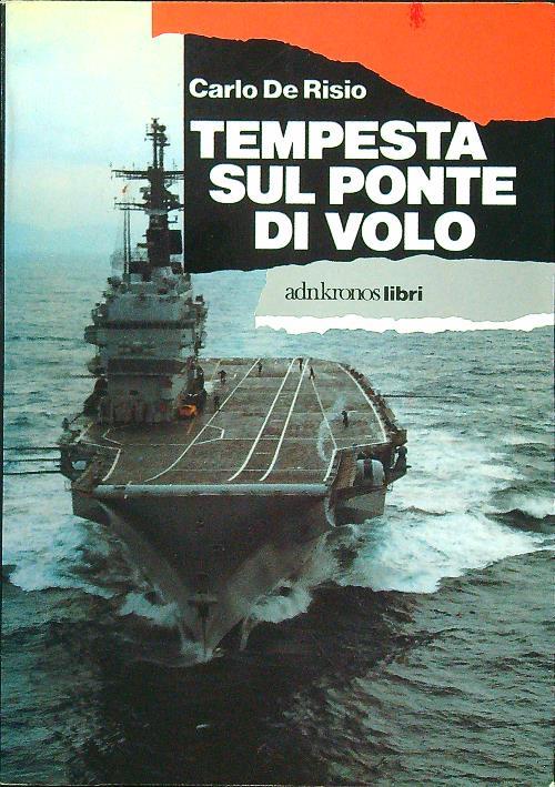 Tempesta sul ponte di volo