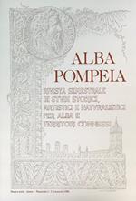 Alba Pompeia Fasc I - I sem 1980