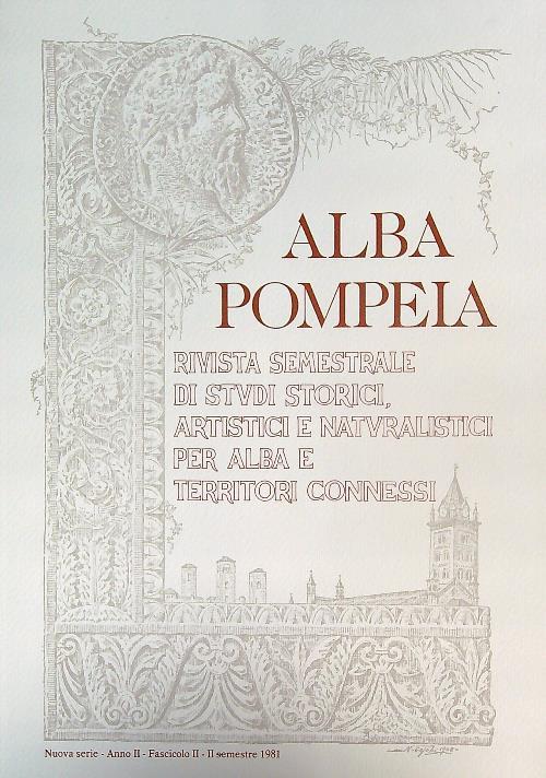 Alba Pompeia Fasc II - II sem 1981