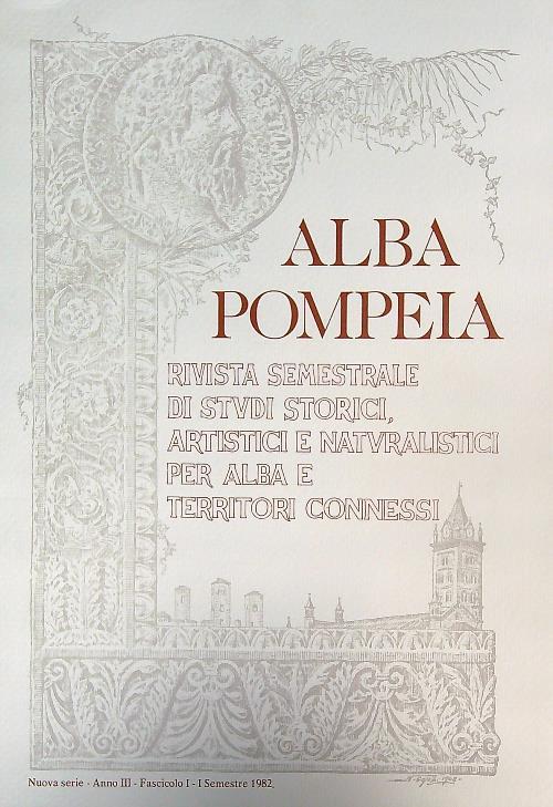 Alba Pompeia Fasc I - I sem 1982
