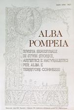 Alba Pompeia Fasc I - I sem 1998