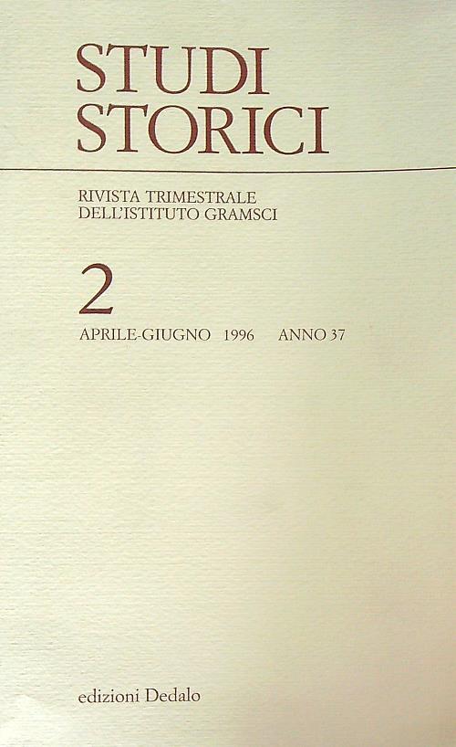 Studi storici 2/1996