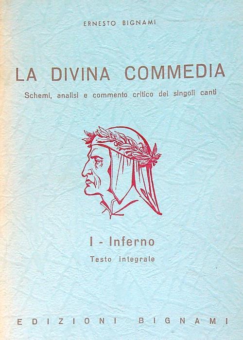 La divina commedia I - Inferno - Ernesto Bignami - copertina