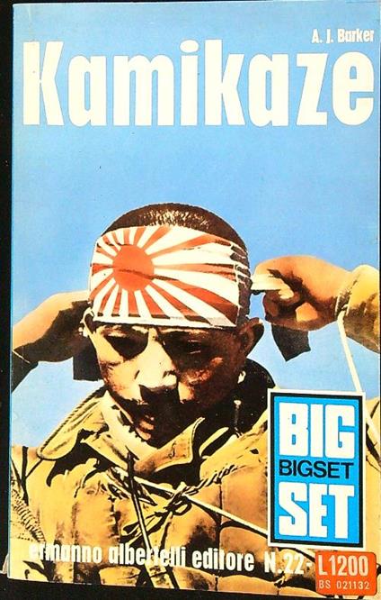 Kamikaze - A.J. Barker - copertina