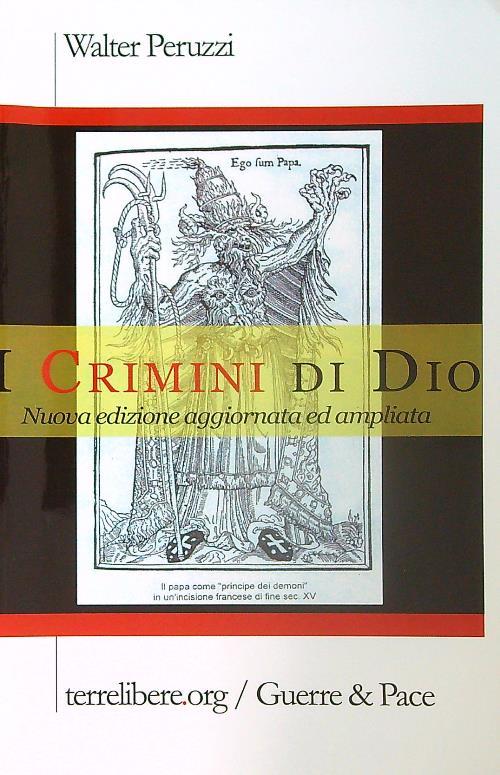 I Crimini di Dio - Walter Peruzzi - copertina