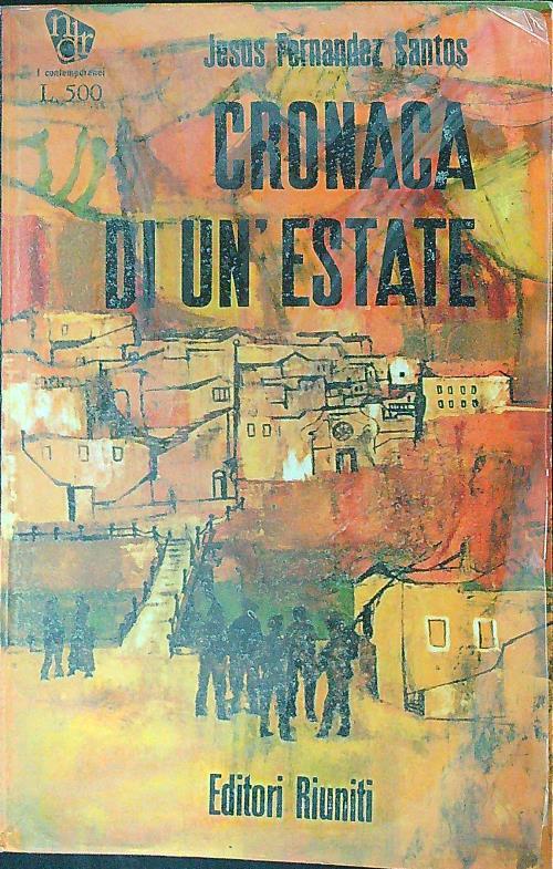Cronaca di un'estate - Jesus Fernandez Santos - copertina