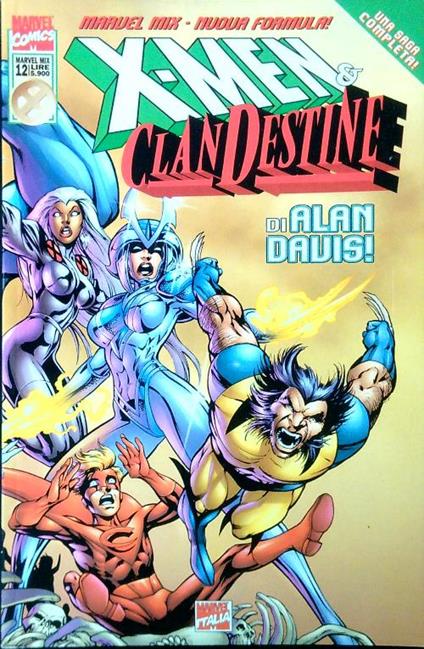 Marvel Mix 12. X-Men & Clandestine  - copertina