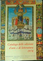 Catalogo delle edizioni d'arte e di letteratura 1978